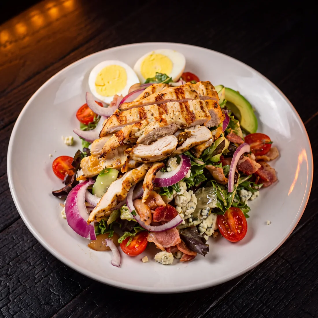 Grilled Chicken Cobb at Rush Hour