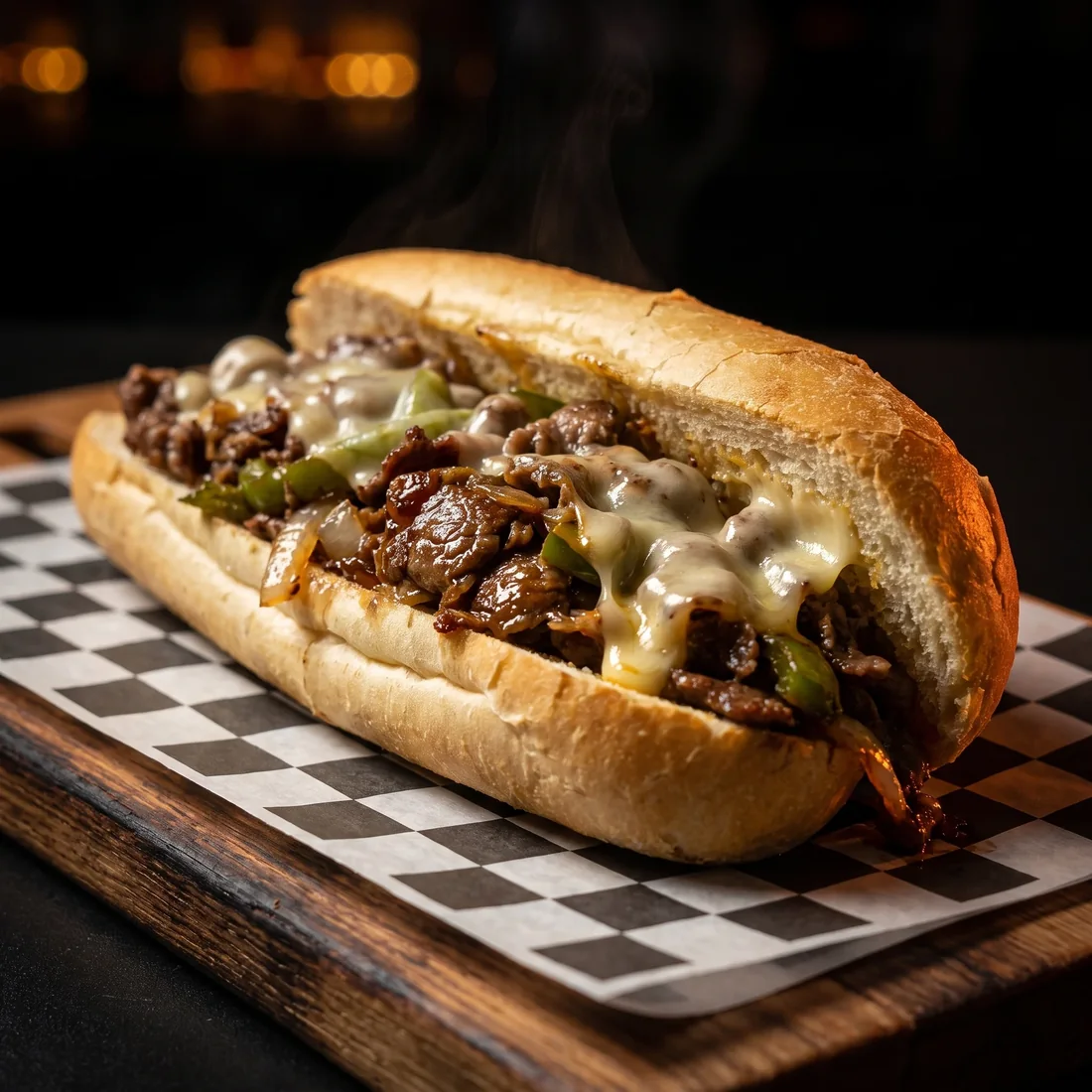 Philly Cheesesteak at Rush Hour