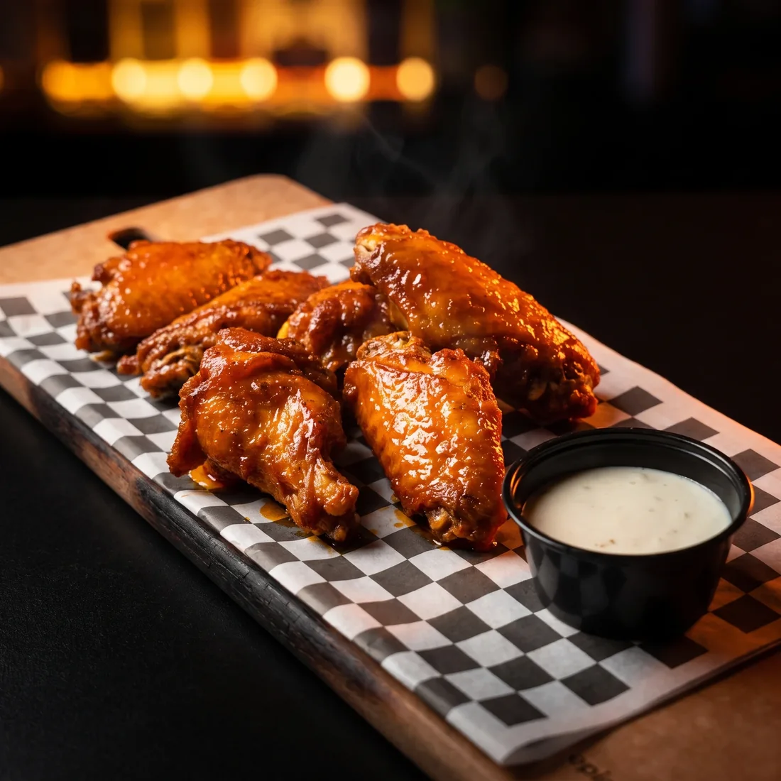 Jumbo Wings (6) at Rush Hour
