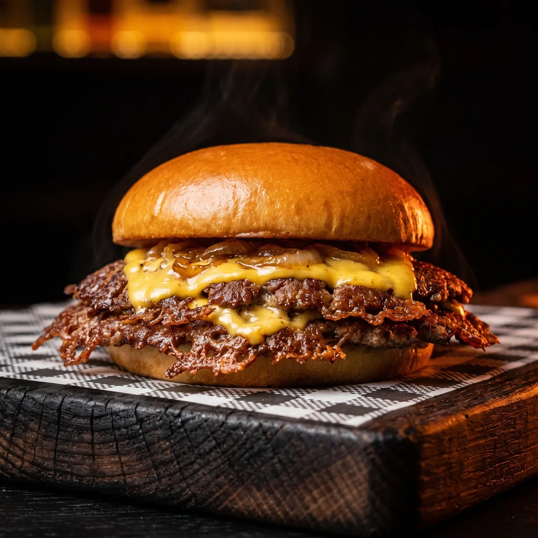 Classic Smash Burger at Rush Hour