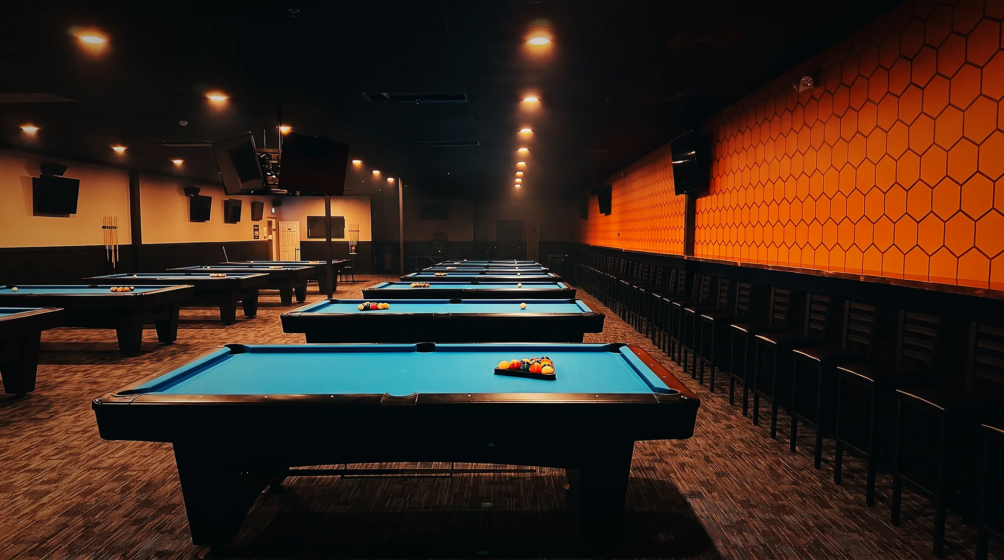 Pool at Rush Hour — The Billiards Bar, South Amboy NJ