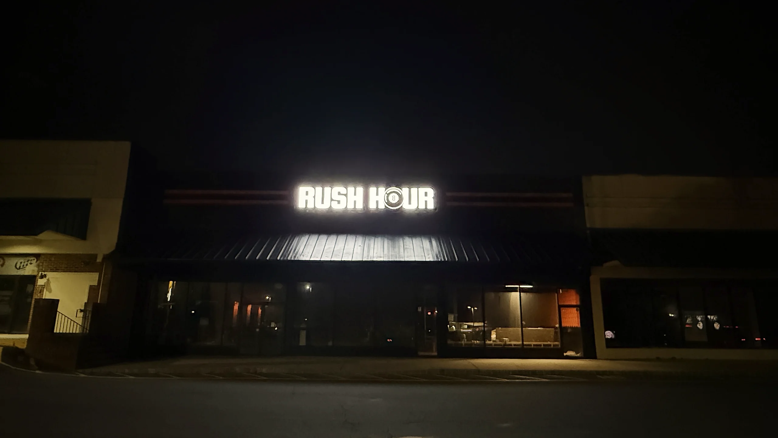 Rush Hour — The Billiards Bar storefront at 960 US-9, South Amboy, NJ